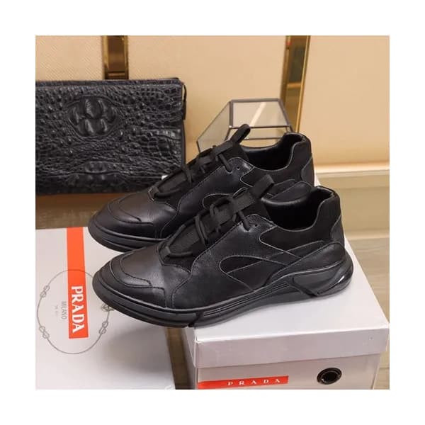 Prada 2020 Mens Leather Sneakers - 프라다 2020 남성용 레더… - 1