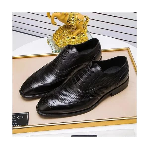 Gucci 2020 Mens Leather Oxford Shoes - 구찌 2020 남성… - 1