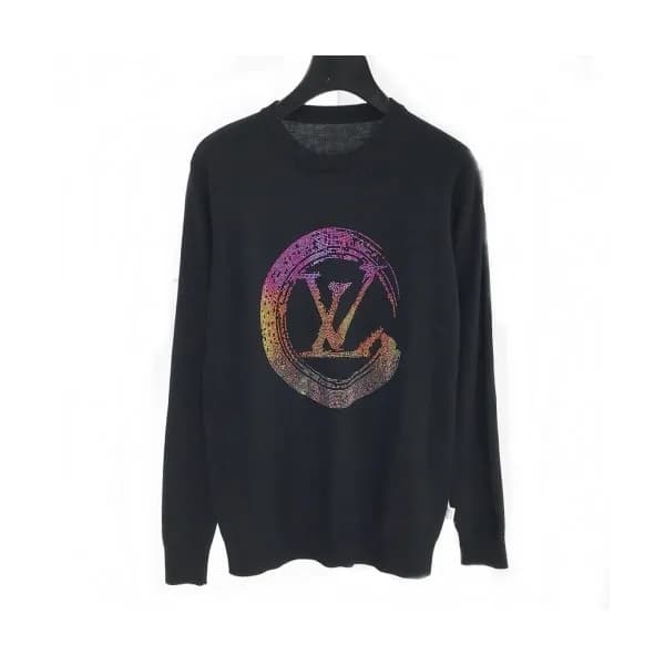 [루이비통]Louis vuitton 2020 Mens Logo Crew-neck Wool … - 1