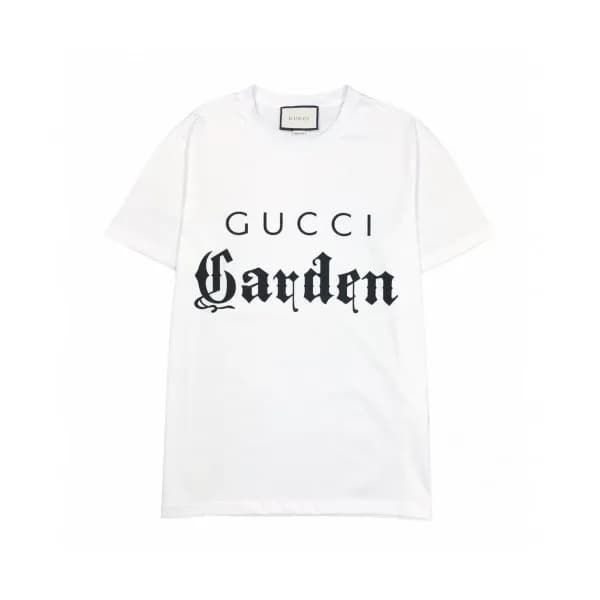 [매장판]Gucci 2020 Mm/Wm Logo Cotton Short Sleeved Ts… - 1