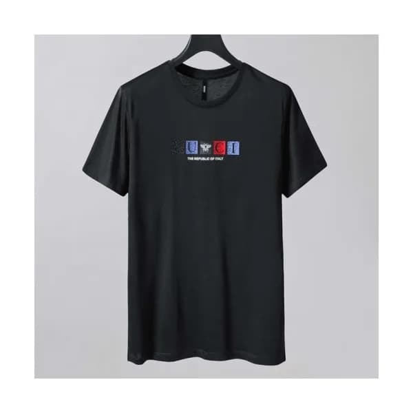 [매장판]Gucci 2020 Mens Logo Silket Short Sleeved Tsh… - 1