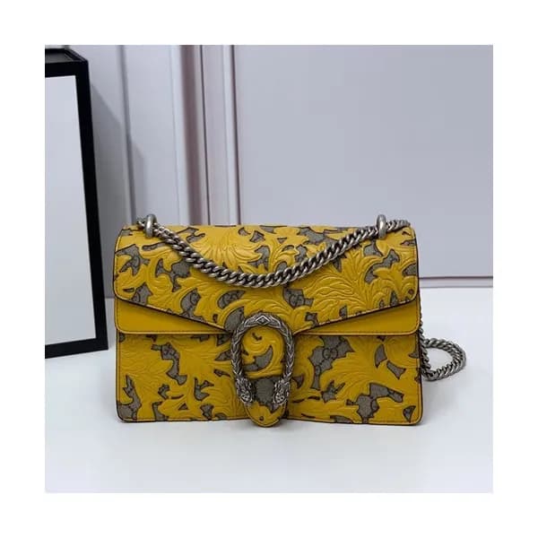 Gucci 2020 GG Dionysus Leather Shoulder Bag ,28CM … - 1