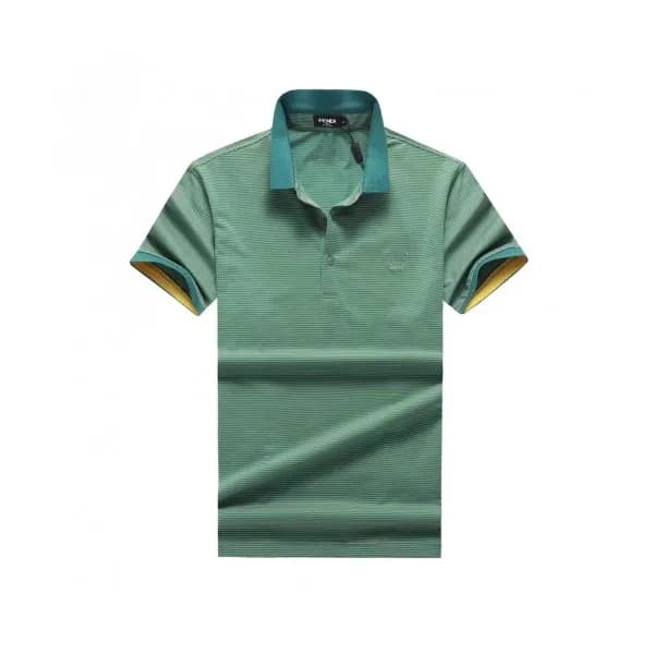 [펜디]Fendi 2020 Mens Logo Casual Silket Polo Short … - 1
