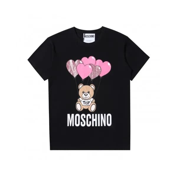 [모스키노]Moschino 2020 Mm/Wm Logo Cotton Short Sleeve… - 1