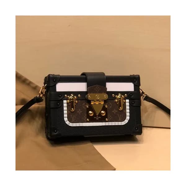 Louis Vuitton 2020 Petite Malle Shoulder Bag,19cm … - 1