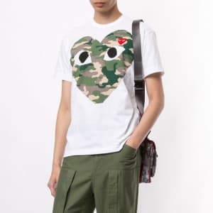 [꼼데가르송]Cdgplay 2020 Mm/Wm Heart Cotton Short Sleev…