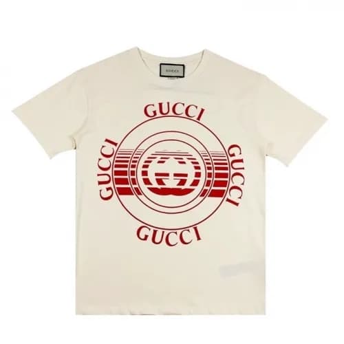 [매장판]Gucci 2020 Mm/Wm Logo Cotton Short Sleeved Ts… - 1
