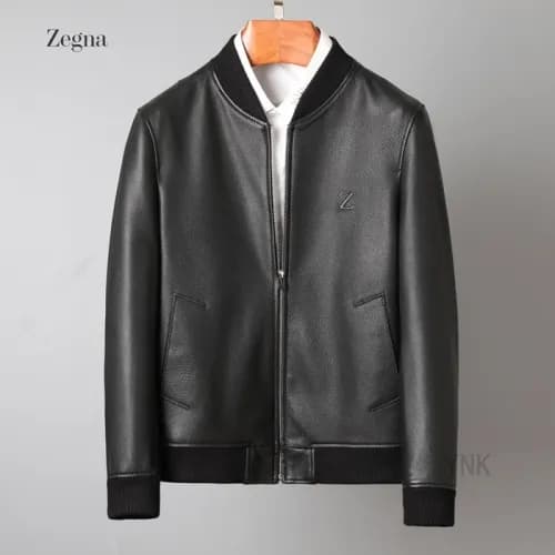 [제냐]Ermenegildo Zegna 2020 Mens Business Leather J… - 1
