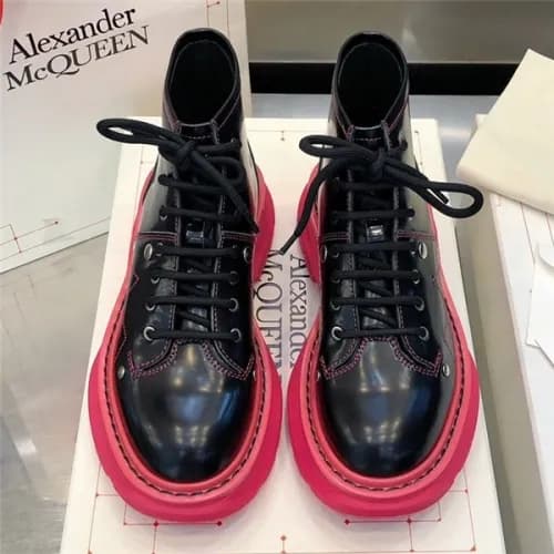 Alexander Mcqueen 2020 Leather Ankle Boots - 알렉산더 … - 1