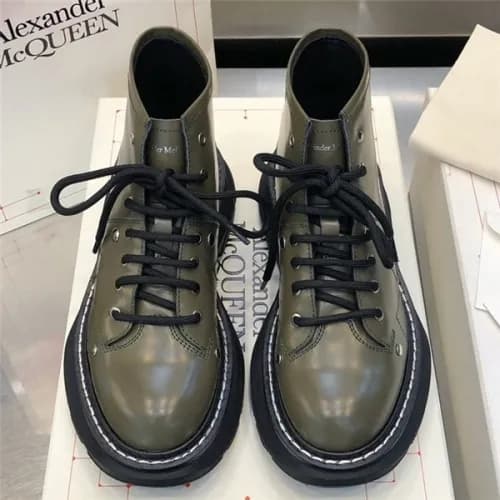Alexander Mcqueen 2020 Leather Ankle Boots - 알렉산더 … - 1