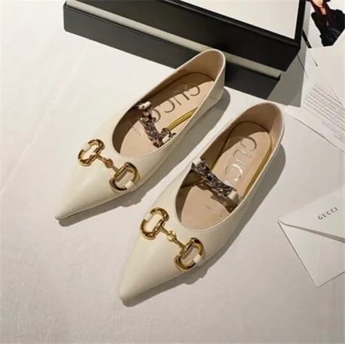 Gucci 2020 Women's Leather Flat - 구찌 2020 여서용 … - 1