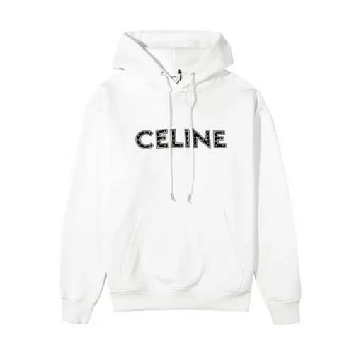 Celine Mm/Wm Logo Cotton Hoodie - 셀린느 2020 남/녀 로고 … - 1