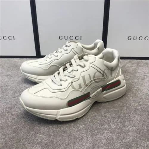 Gucci 2020 Mm/Wm Leather Running Shoes - 구찌 2020 남… - 1