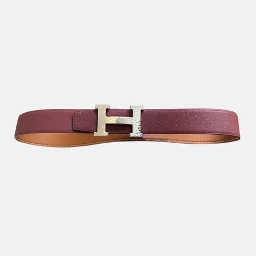 Hermes 2021 Men's Leather Belt - 에르메스 2021 남성용… - 1