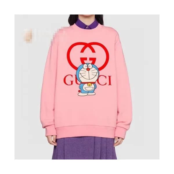 [구찌]Gucci 2021 Womens Logo Crew-neck Cotton Tshirt… - 1