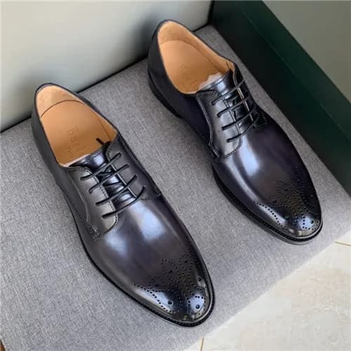 Berluti 2021 Men's Leather Oxford Shoes - 벨루티 … - 1