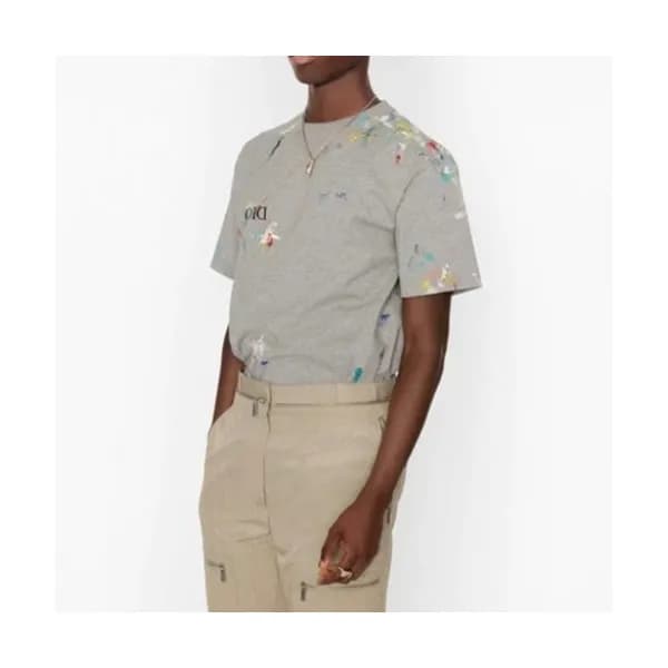 [매장판]Dior 2021 Mm/Wm Casual Crew-neck Short Sleeve… - 1