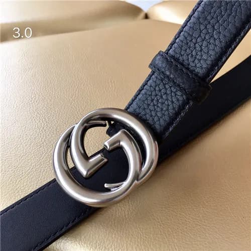 Gucci 2021 Women's Leather Belt,3.0cm,GUBT0178… - 1