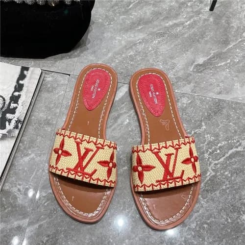 Louis Vuitton 2021 Women's Embroidery Slipper,… - 1