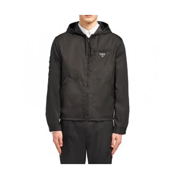 Prada Mens Logo Casual Jackets Black - 프라다 2021 남… - 1