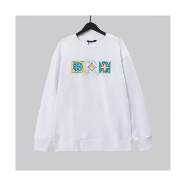 Louis vuitton Mm/Wm Casual Cotton Tshirts White -… - 1