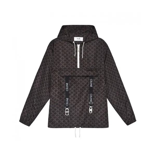 Celine Mm/Wm Logo Cotton Hoodie Black - 셀린느 2021 남… - 1