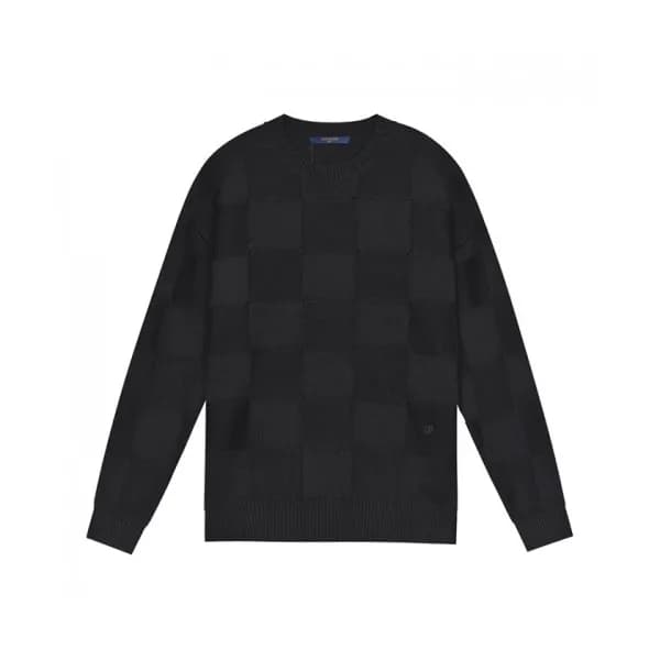 Louis vuitton Mens Casual Wool Sweaters Black - 루… - 1