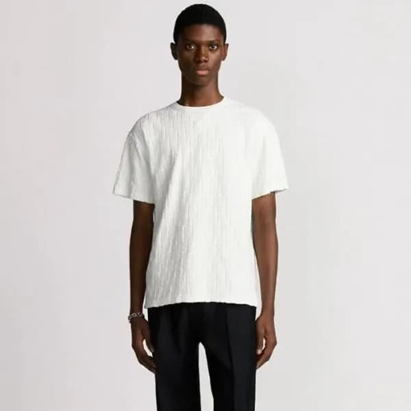 디올 남성 라운드 반팔티 - Dior Mens Round Tshirt - dio1686x - 1