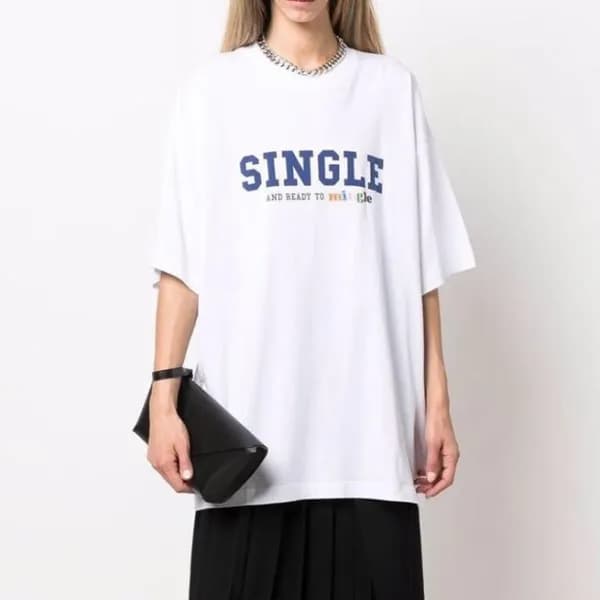 베트멍 남/녀 트렌디 화이트 반팔티 - Unisex White Tshirts - vet02… - 1