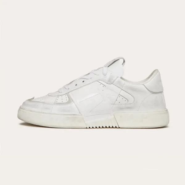 발렌티노 남성 트렌디 화이트 스니커즈 - Mens White Sneakers - val02… - 1