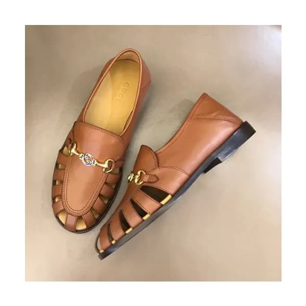 구찌 남성 홀스빗 카멜 로퍼 - Mens Camel Loafer - guc04926x - 1
