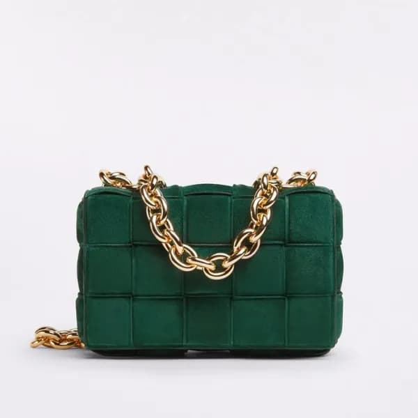 보테가베네타 여성용 그린 카세트백 - Womens Green Cassette Bag - b… - 1