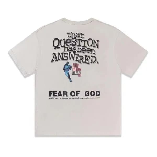 피어오브갓 남성 그레이 크루넥 반팔티 - Mens Gray Tshirts - fea0405… - 1