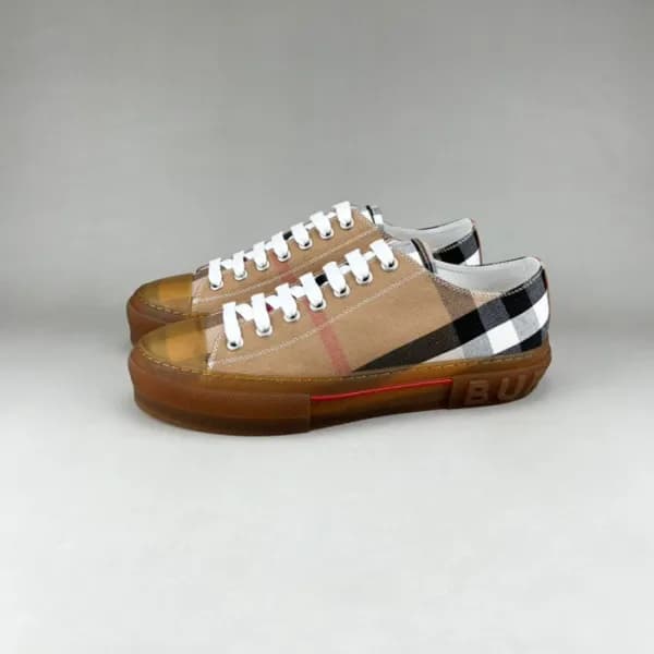 버버리 남성 트렌디 카멜 스니커즈 - Mens Camel Sneakers - bur0445… - 1