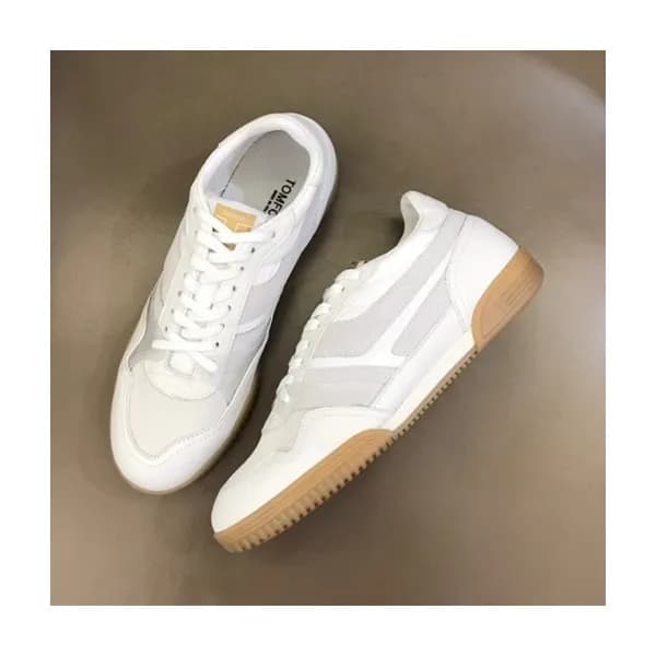 톰포드 남성 캐쥬얼 화이트 스니커즈 - Mens White Sneakers - tof009… - 1