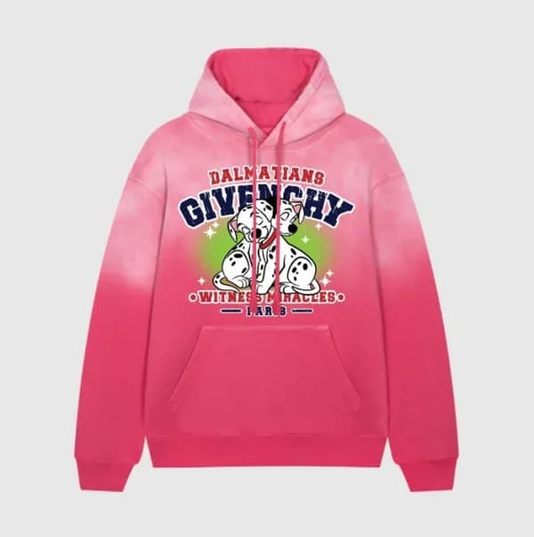 지방시 남/녀 핑크 후드티 - Givenchy Unisex Pink Hoodie - giv… - 1