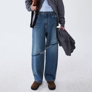 아더에러 남성 블루 데님 청바지 - ADER Mens Blue Jeans - ade0125…
