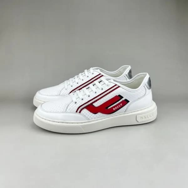 발리 남성 화이트 스니커즈 - Bally Mens White Sneakers - bal16… - 1