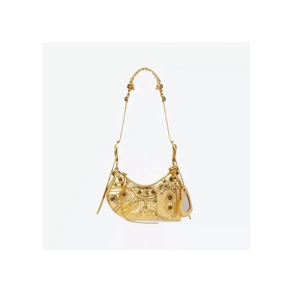 발렌시아가 여성 골드 숄더백 - Balenciaga Womens Gold Shoulder … - 1