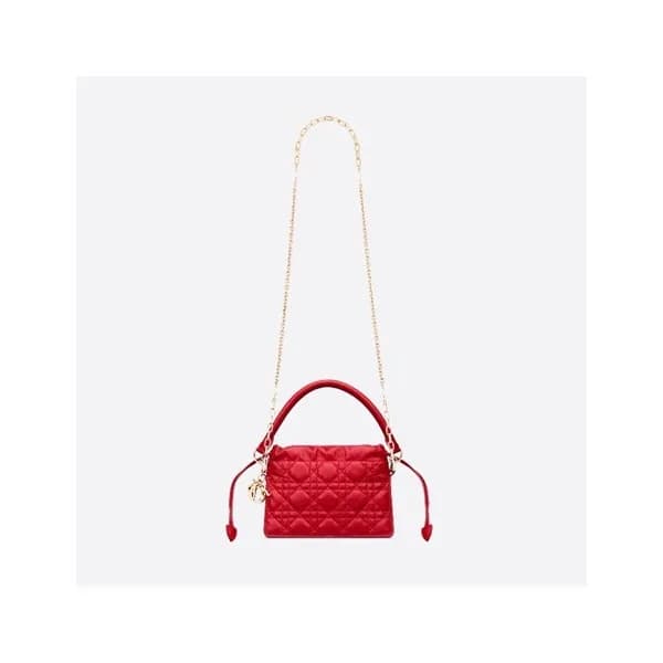 디올 여성 레드 레이디백 - Dior Womens Red LadyD - di174x - 1