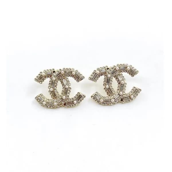 샤넬 여성 골드 이어링 - Chanel Womens Gold Earring - acc36x - 1