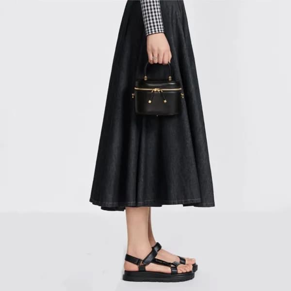 디올 여성 블랙 미니백 - Dior Womens Black Mini Bag - di532x - 1