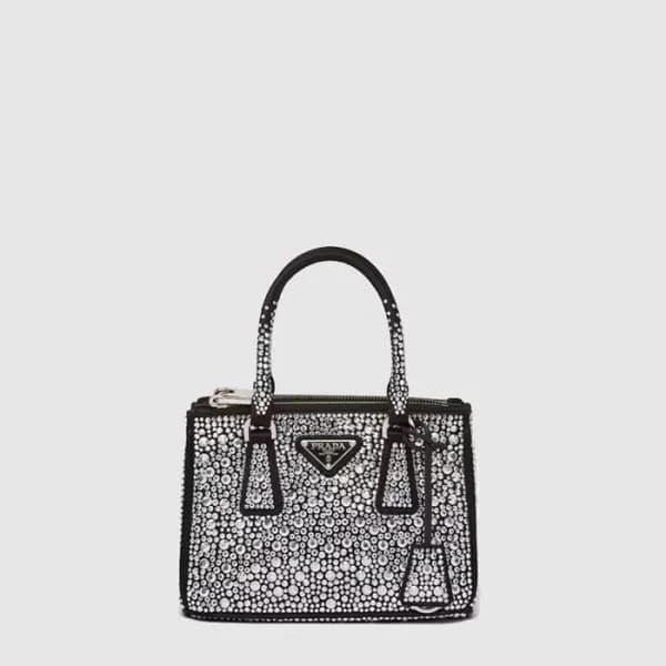 프라다 여성 갤러리아 새틴 미니백 1BA906 - Prada Womens Galleria … - 1