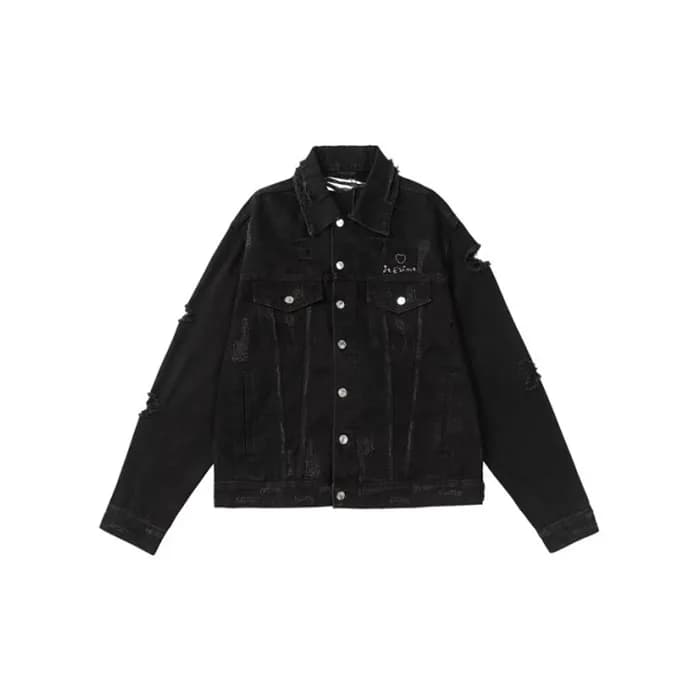 발렌시아가 남성 블랙 자켓 - Balenciaga Mens Black Jackets - b… - 1