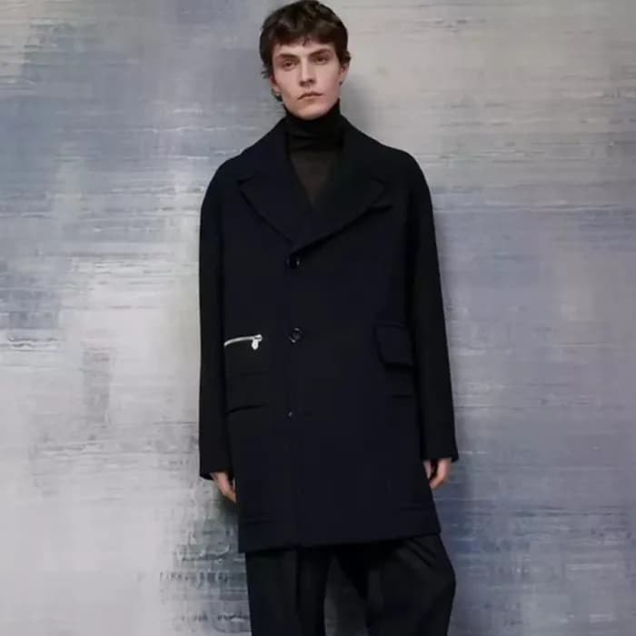 에르메스 남성 블랙코트 - Hermes Mens Black Coats - he521x - 1