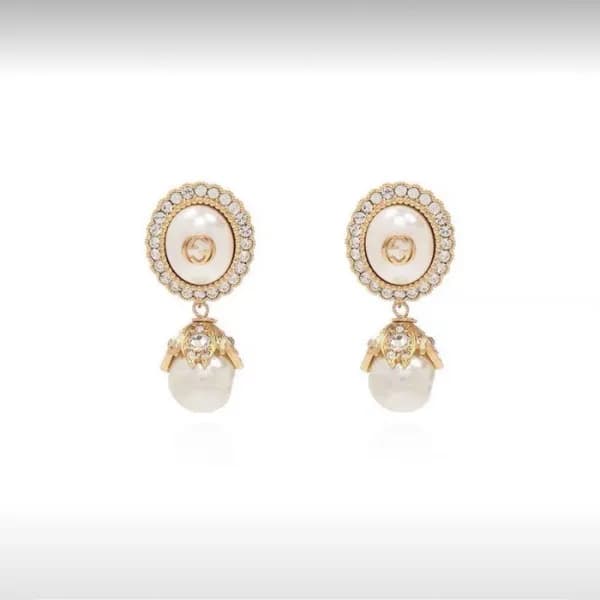 구찌 여성 골드 이어링 - Gucci Womens Gold Earring - acc705x - 1
