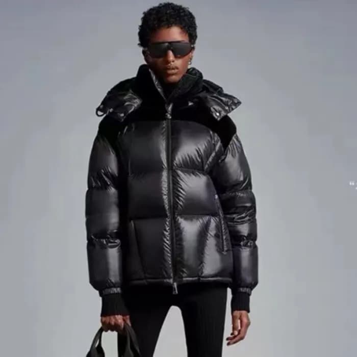 몽클레어 여성 블랙 구스 패딩 - Moncler Womens Black Down Paddi… - 1