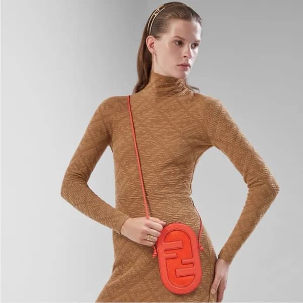 펜디 여성 레드 카메라 백 - Fendi Womens Red Camera Bag - feb… - 1