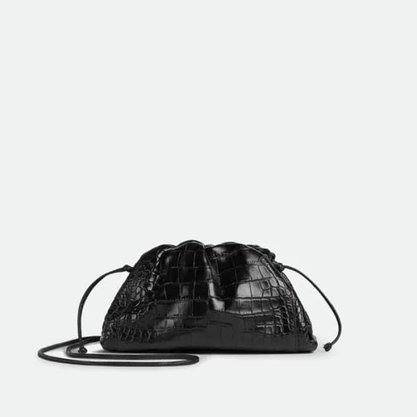 보테가 베네타 여성 블랙 만두 백 - Bottega Veneta Womens Cross B… - 1