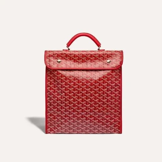 고야드 남/녀 레드 생레제르 백팩 - Goyard Unisex Saint Leger Bac… - 1